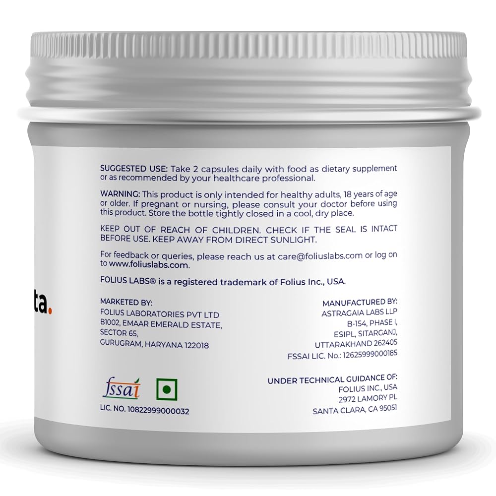 FOLIUS LABS Boswellia Serrata Extract 500mg Joint Support - image 9