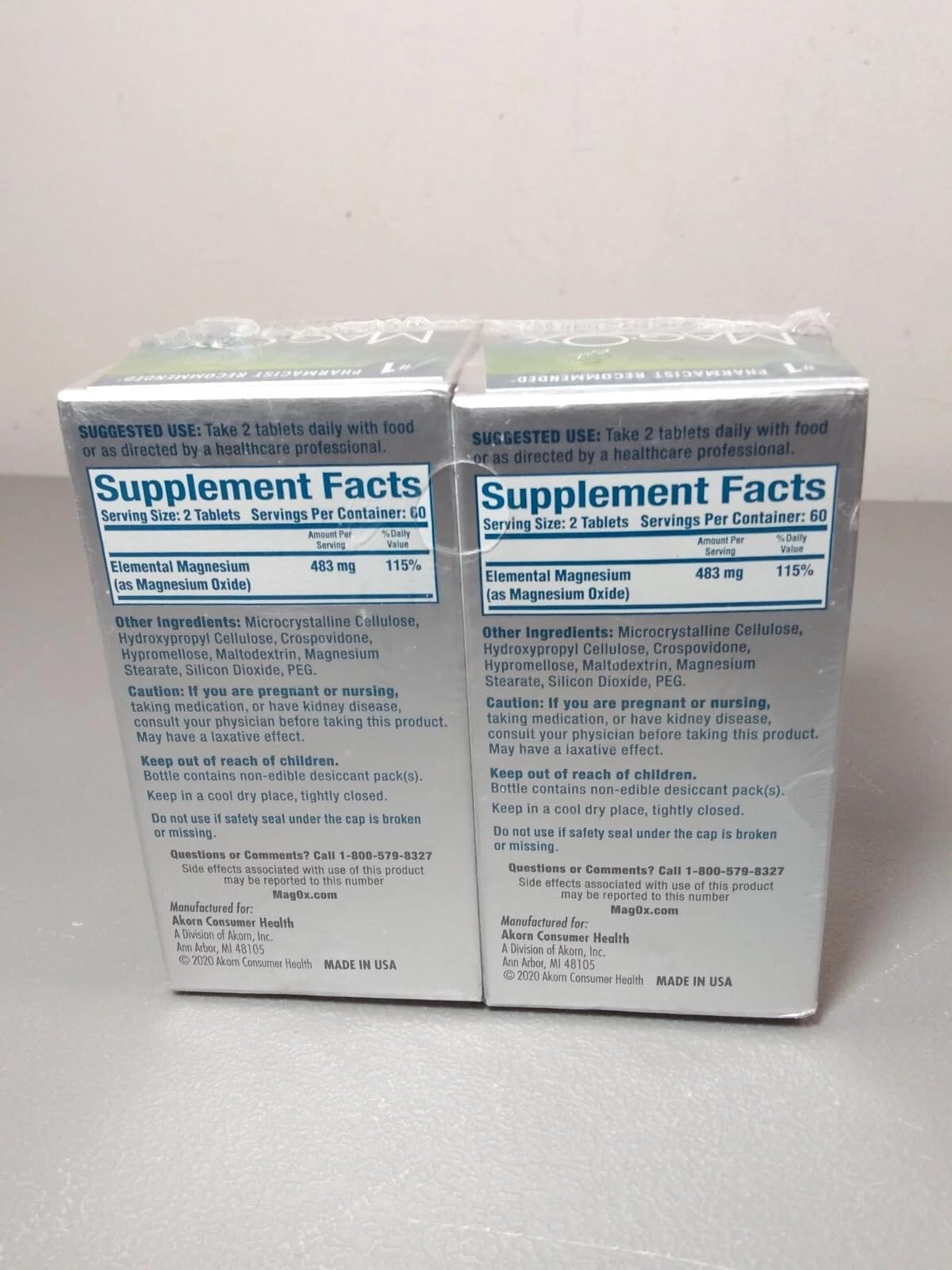 Mag-Ox 400 Magnesium Supplement - 720 Tablets (Pack of 6) - image 2