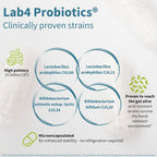 Igennus Live Cultures+ Lab4 Probiotic - 180 Capsules - image 3