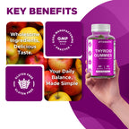 Vitamatic Thyroid Gummies with Iodine & Kelp - 60 Gummies - image 5