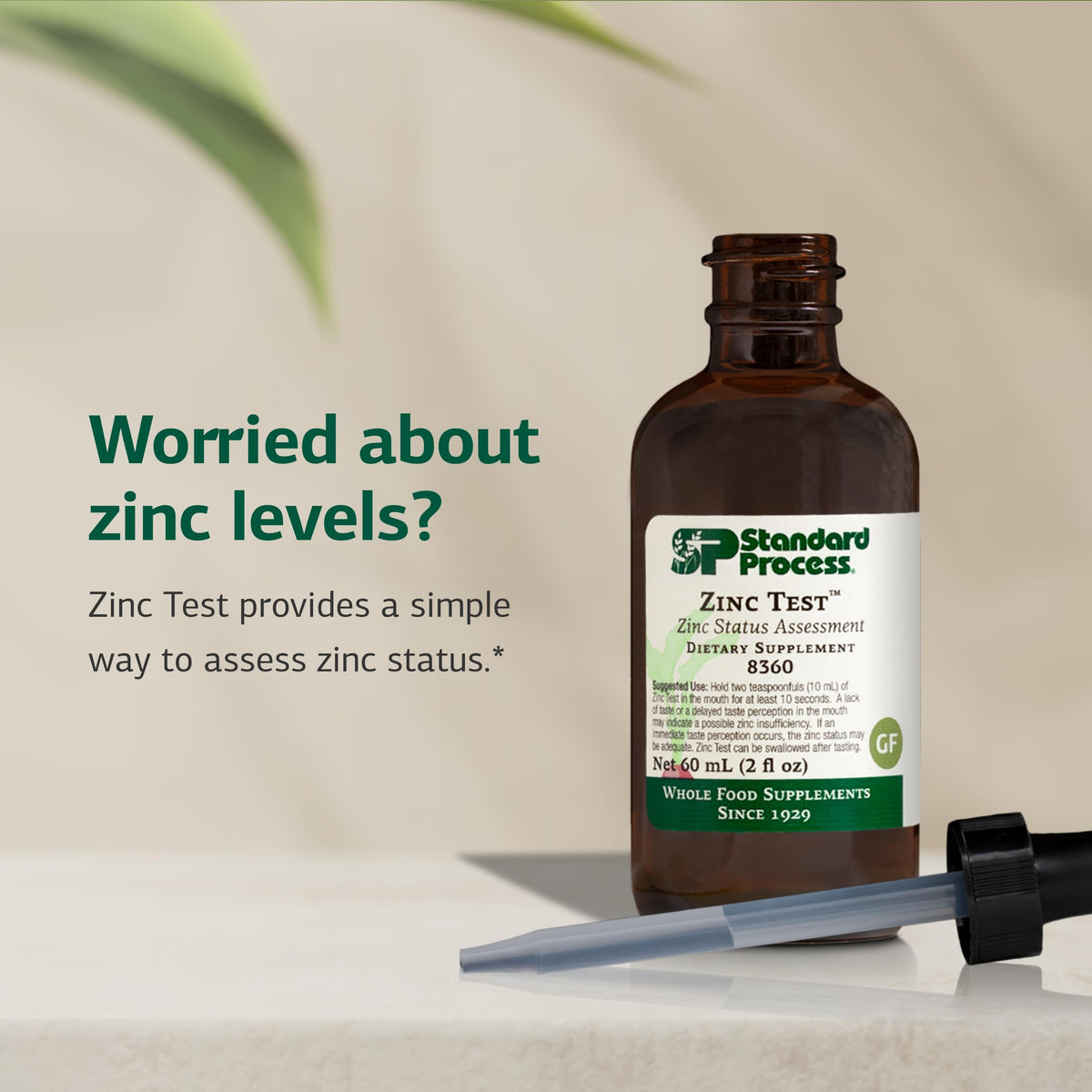 Standard Process Zinc Test Supplement - 2 fl oz - image 3