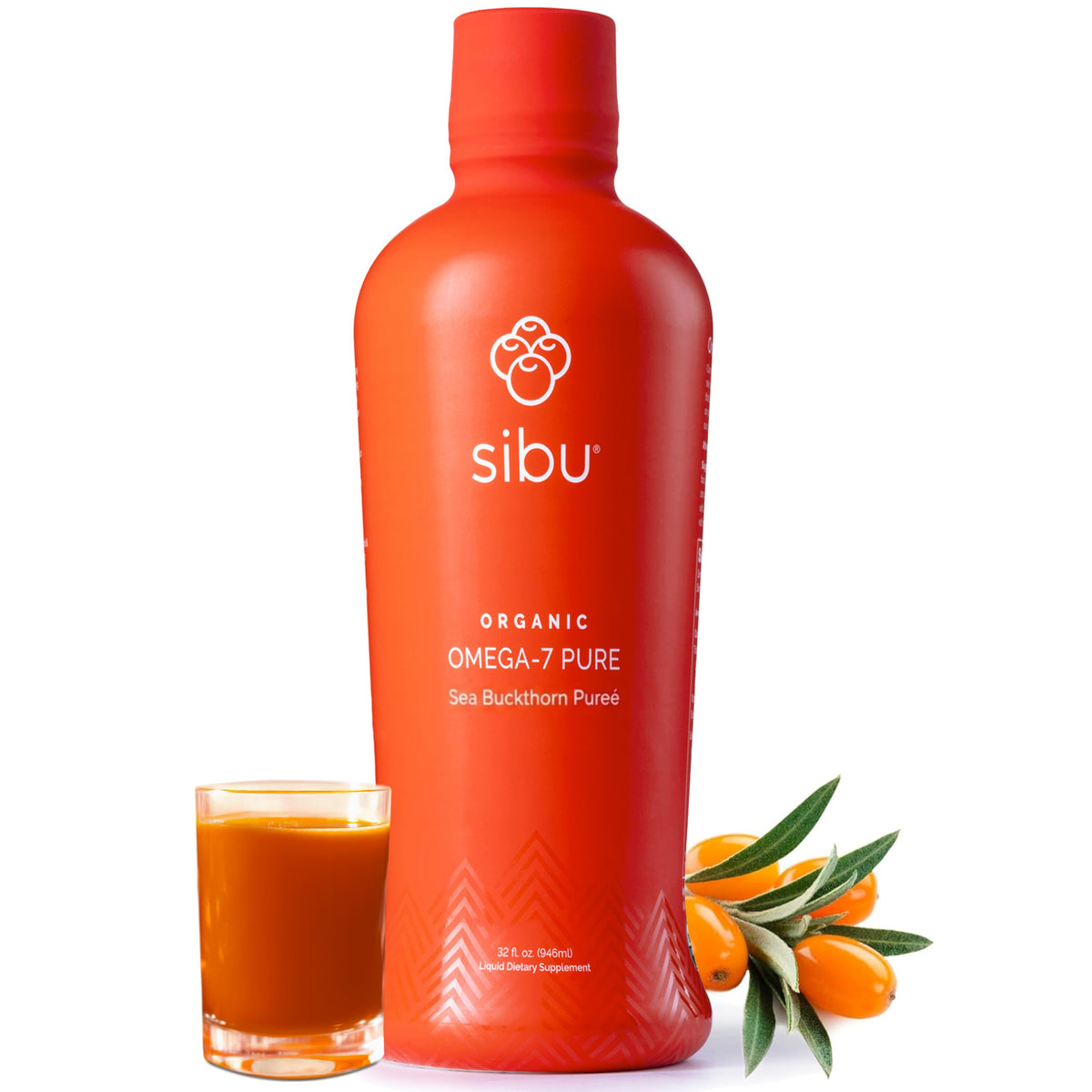 sibu Omega-7 Pure Sea Buckthorn Juice - 25.35 Fl Oz
