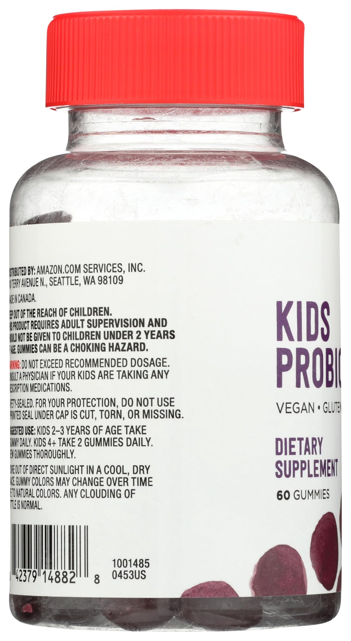 Mama Bear Vegan Probiotic Berry Gummies - 60 Gummies - image 4