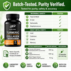 HCL Herbal Code Labs Turmeric Curcumin 95% Extract Collagen - 60 Capsules - image 10