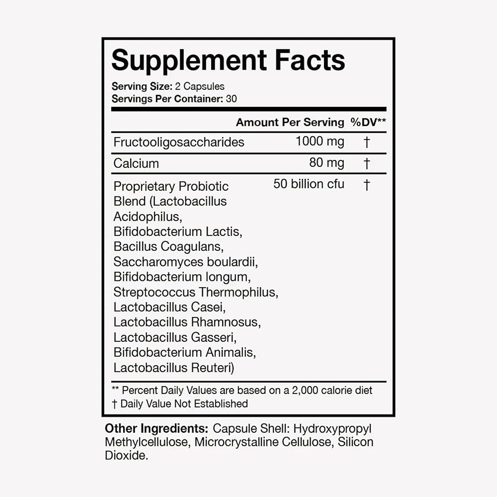Terra Health Essentials Advanced Probiotic 50 Billion CFU - 60 Capsules - image 2