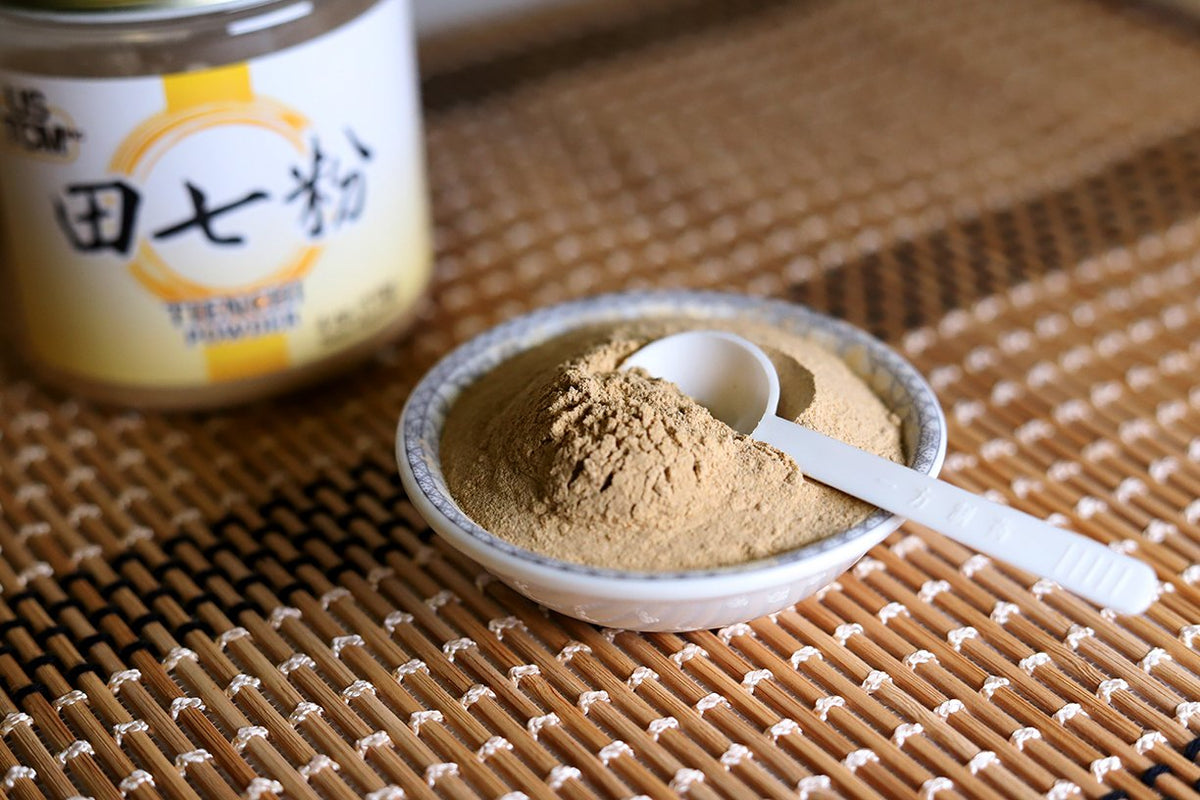 USTCM 100% Pure Tienchi Powder Pseudoginseng Powder Tienchi Ginseng