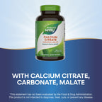Nature's Way Calcium Citrate, Carbonate & Malate - 250 Capsules - image 5
