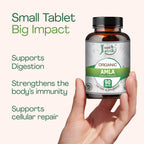 Just Jaivik Organic Amla Tablets Vitamin C - 90 Tablets - image 3