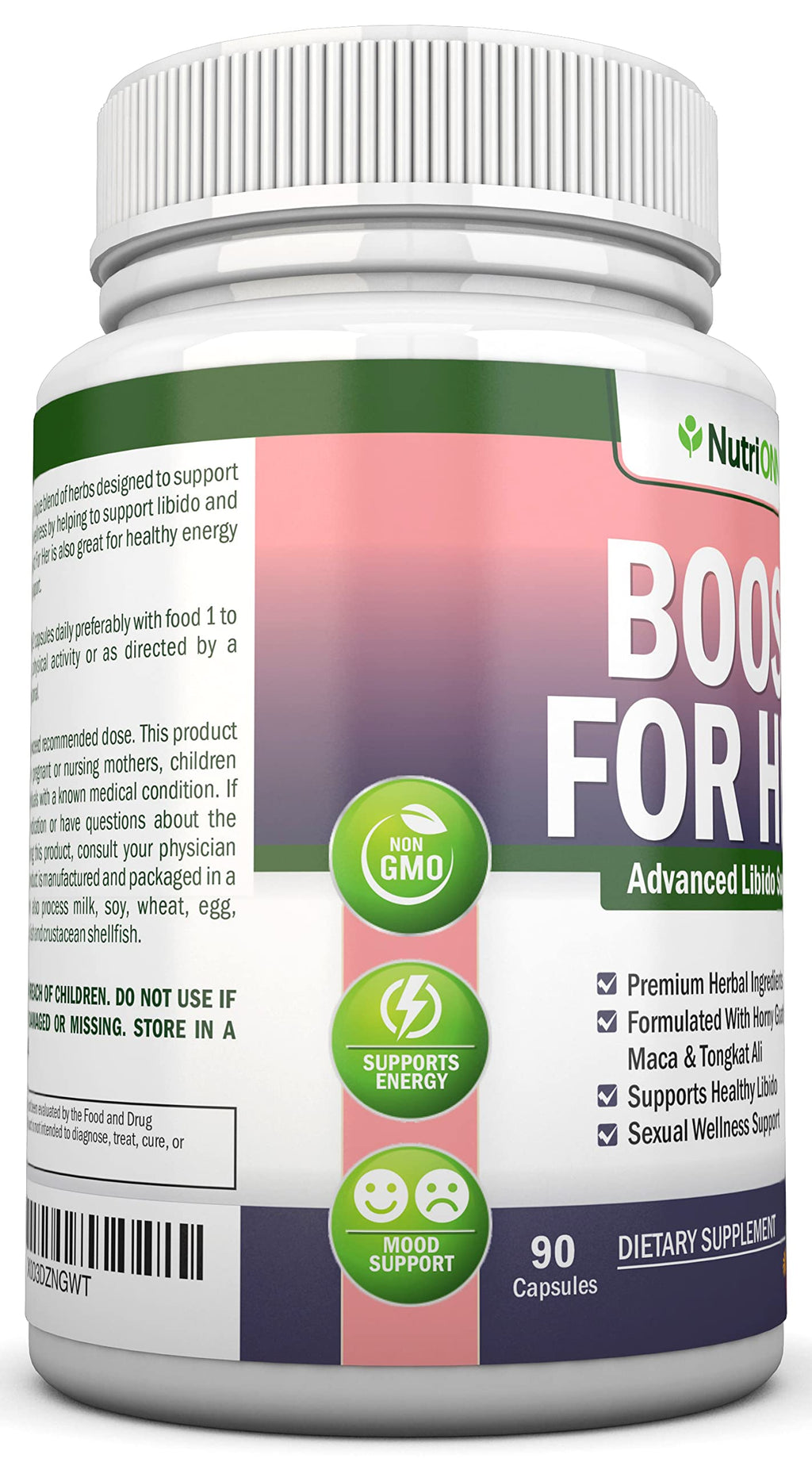 NutriONN Boost For Her Libido Booster - 90 Capsules - image 5