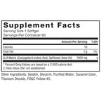 Force Factor CLA 1000 mg Conjugated Linoleic Acid - 90 Softgels - image 6