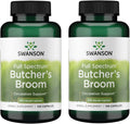Swanson Butcher's Broom 470 mg - 200 Capsules (2 Pack)