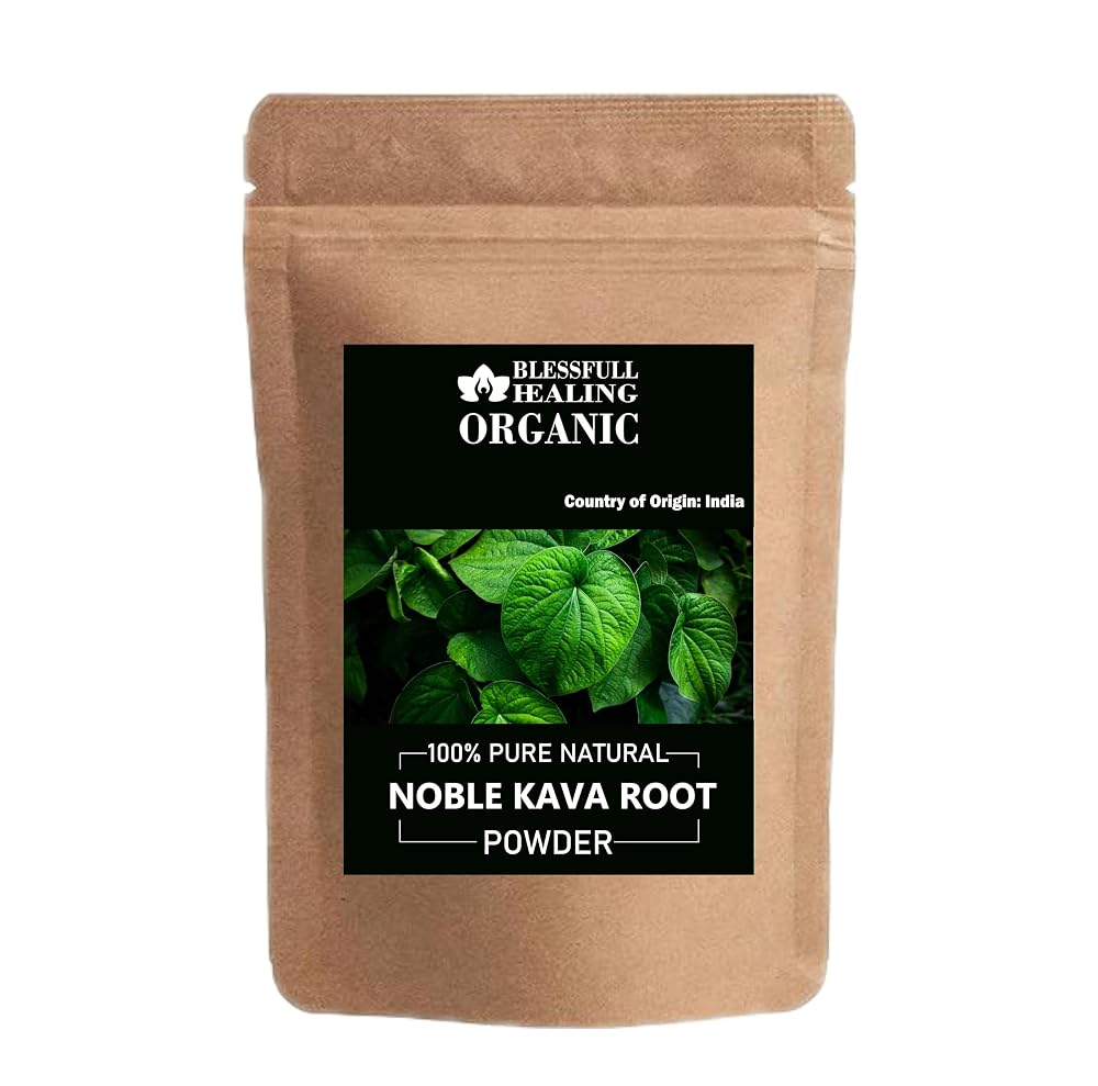 Blessfull Healing Organic Noble Kava Root Powder 100% Pure Natural