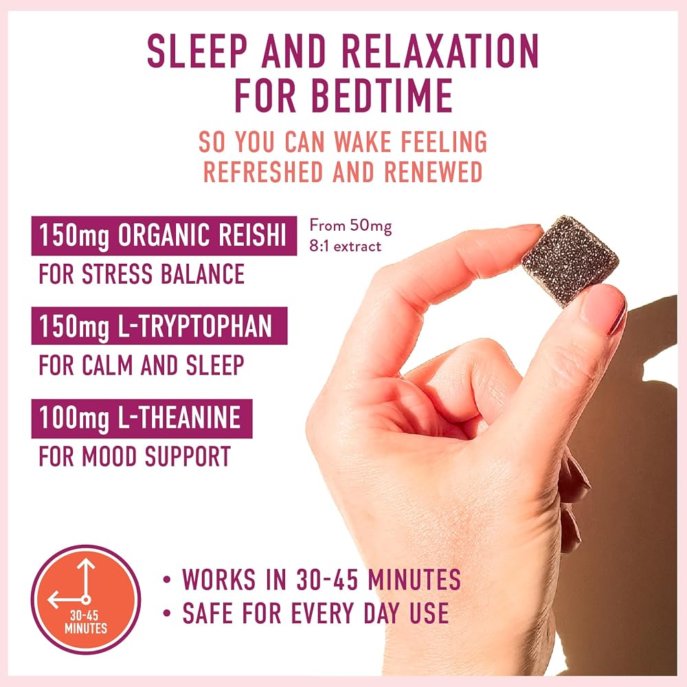 Microjoy Hibernate Mushroom Gummies Sleep Support - 30 Gummies - image 3