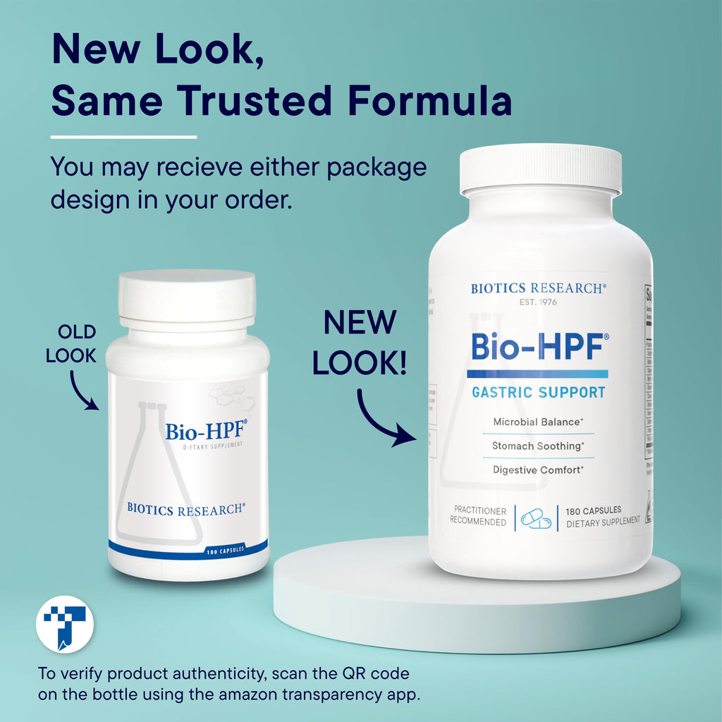 BIOTICS RESEARCH Bio-HPF Gastric Support - 180 Capsules - image 9