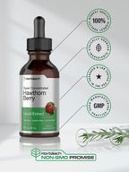 Horbäach Hawthorn Berry Extract Alcohol Free Liquid - 2 fl oz - image 5