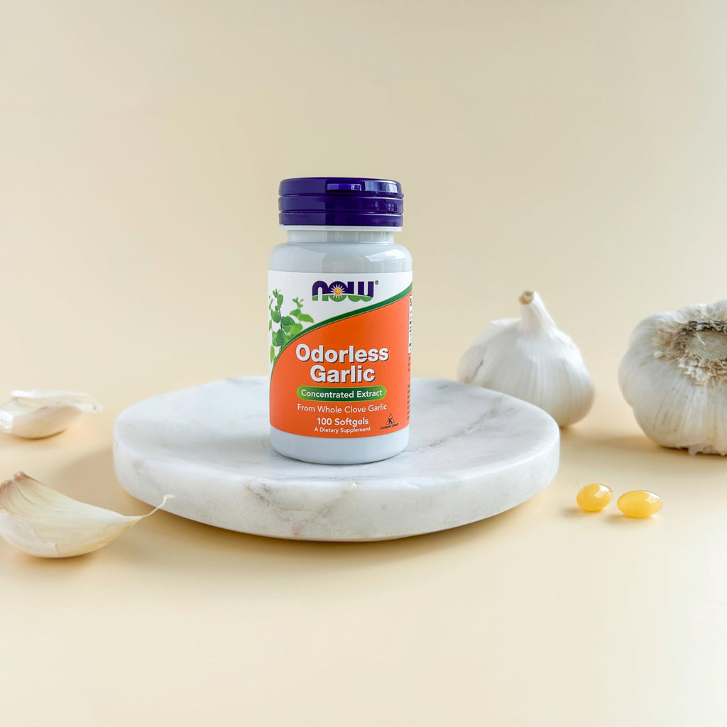 NOW Odorless Garlic Concentrated Extract - 100 Softgels - image 7