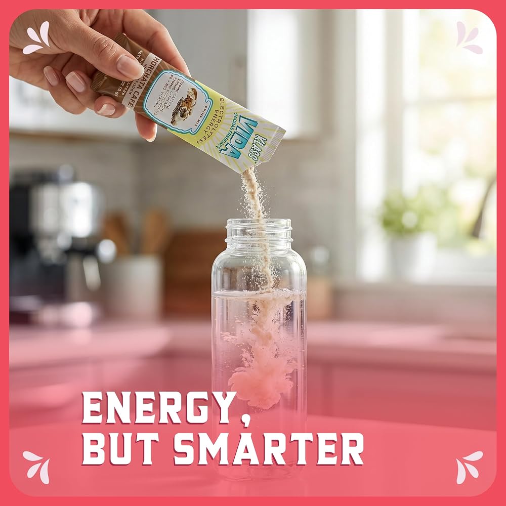 KLASS VIDA Energy + Hydration Electrolyte Powder - 15 Sticks - image 2