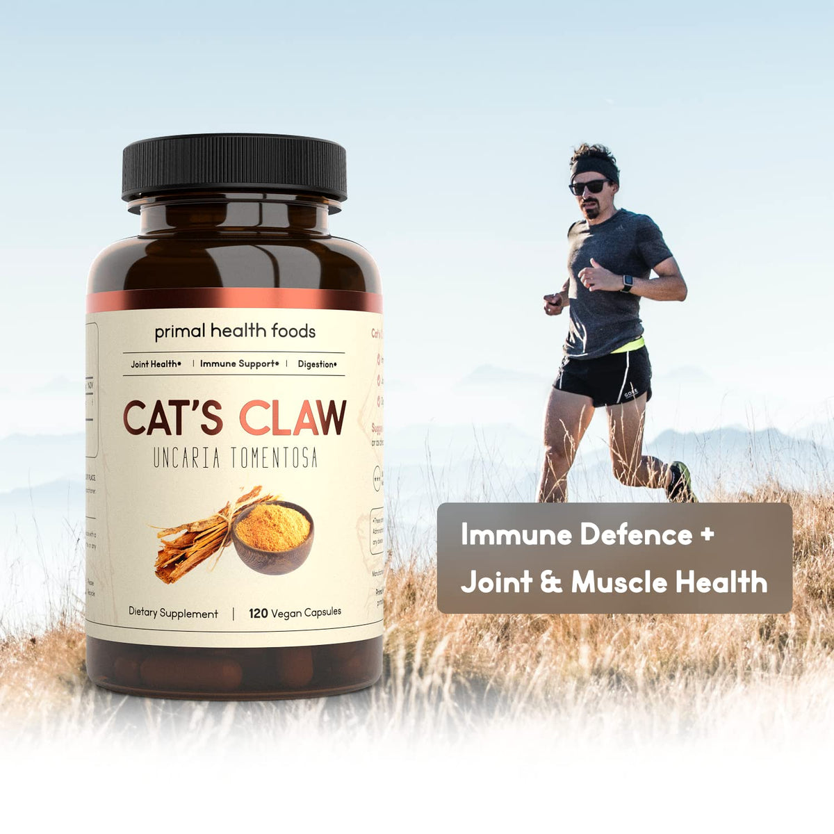 Primal Health Foods Organic Cat's Claw 1000 mg - 120 Capsules - image 4