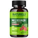 NATURELO Melatonin Gummies for Kids Sleep Support - 60 Gummies