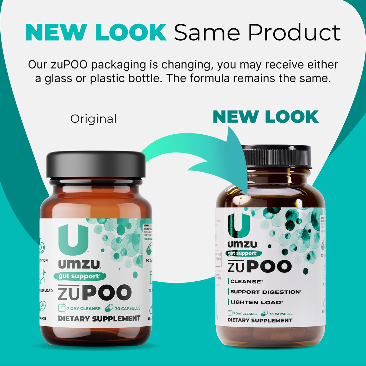 UMZU zuPOO Colon Cleanse Capsules - 30 Capsules - image 4
