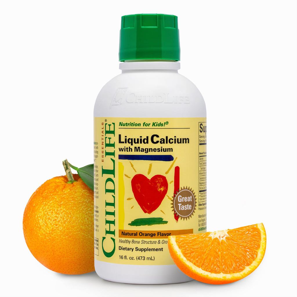 CHILDLIFE ESSENTIALS Liquid Calcium Supplement for Kids
