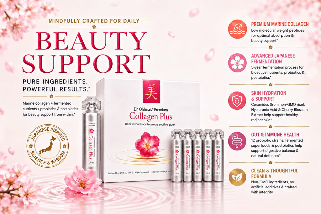 Dr. Ohhira's Premium Collagen Plus Liquid Marine Collagen - 5 Vials - image 8