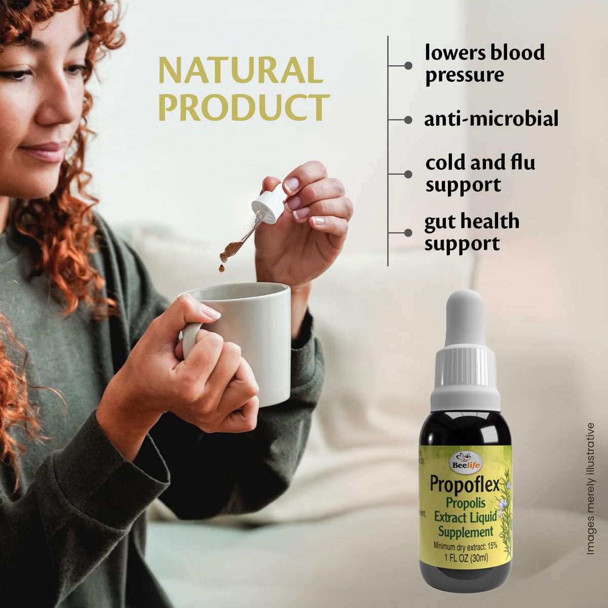 Beelife Brazilian Green Propolis Extract 15% - 30ml Liquid - image 3