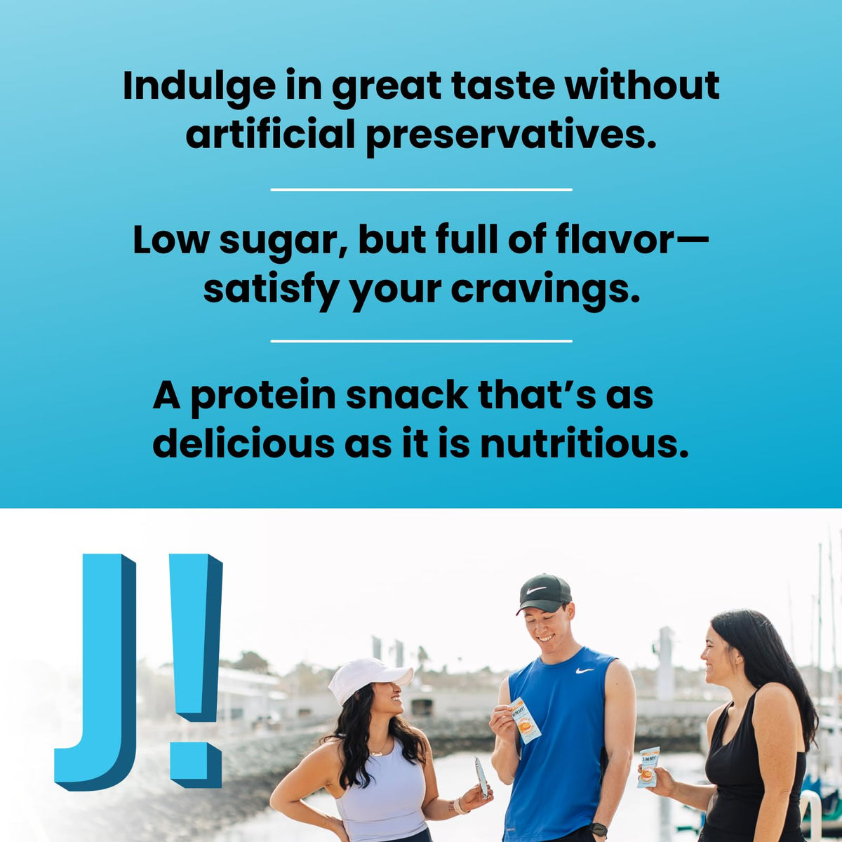 JIMMYBAR Cookies N Cream Protein Bars 19g Protein - 12 Count - image 9