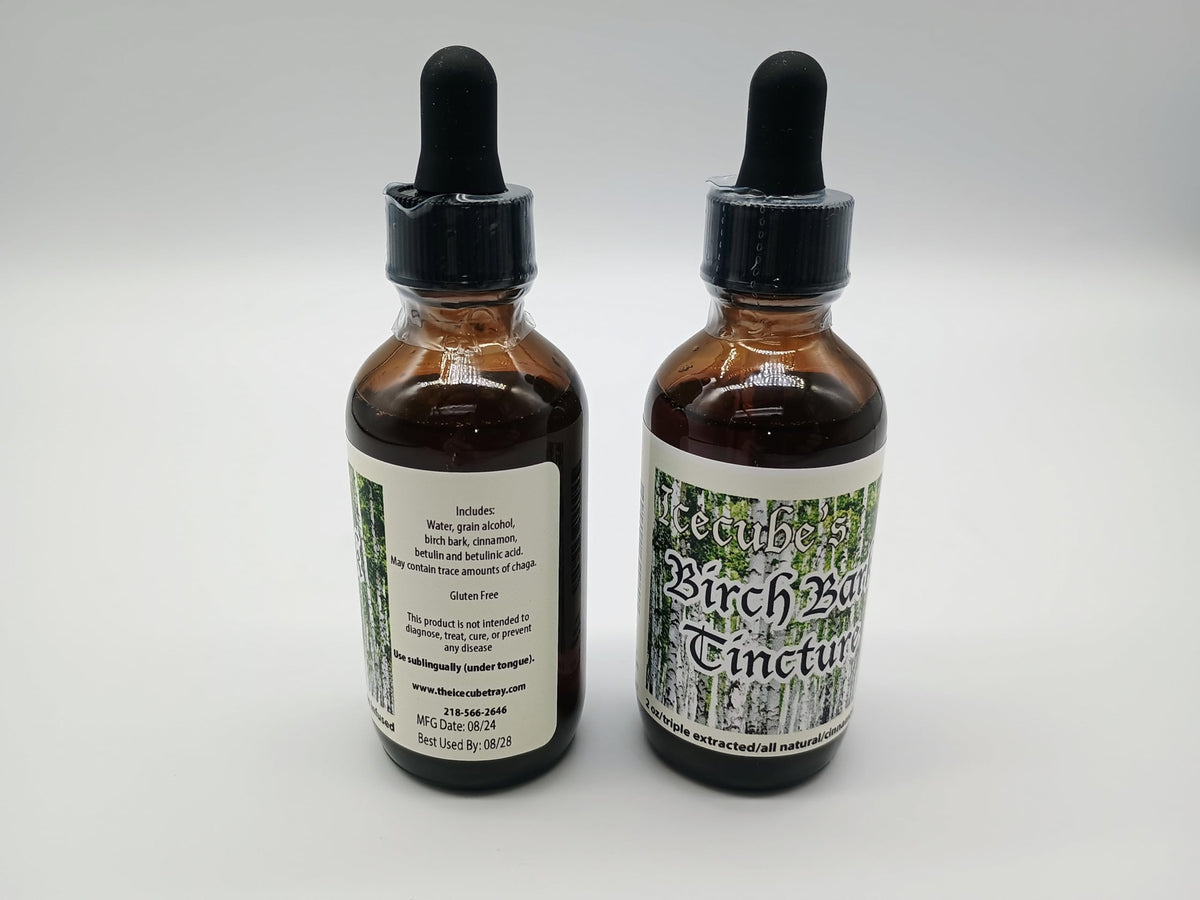 Icecube's Triple-Extracted Northern Minnesota Birch Bark Tincture - 2 oz