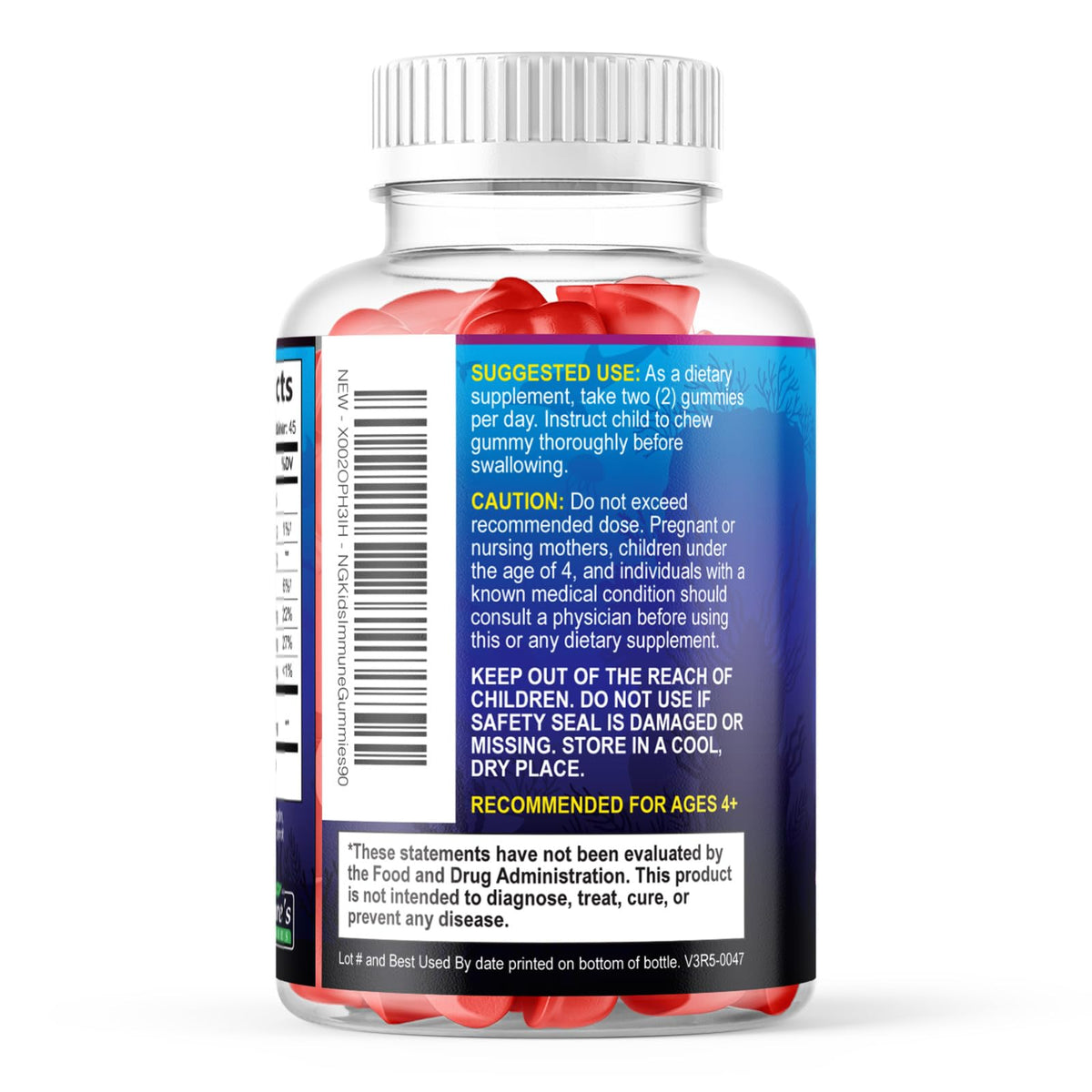 Nature's Nutrition Kids Immune Support Gummies - 90 Gummies - image 8
