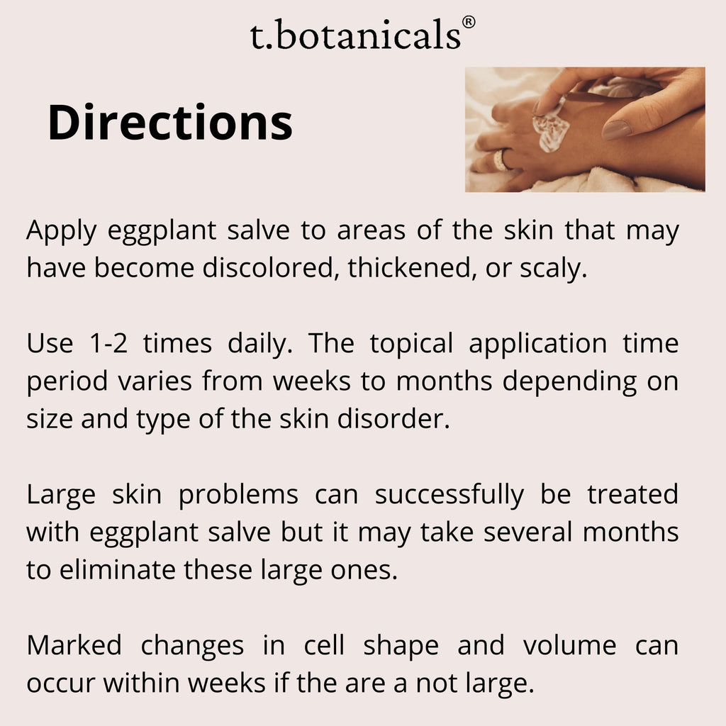 t.botanicals Eggplant Salve Skin Ointment - 2 oz - image 7