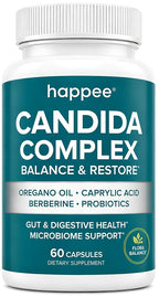 Happee Candida Cleanse Detox Supplement