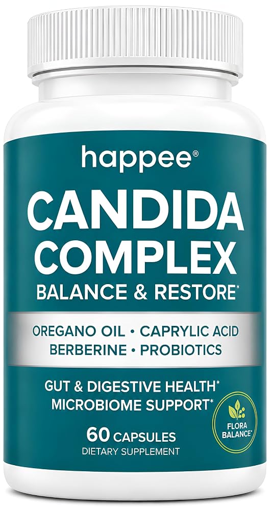 Happee Candida Cleanse Detox Supplement