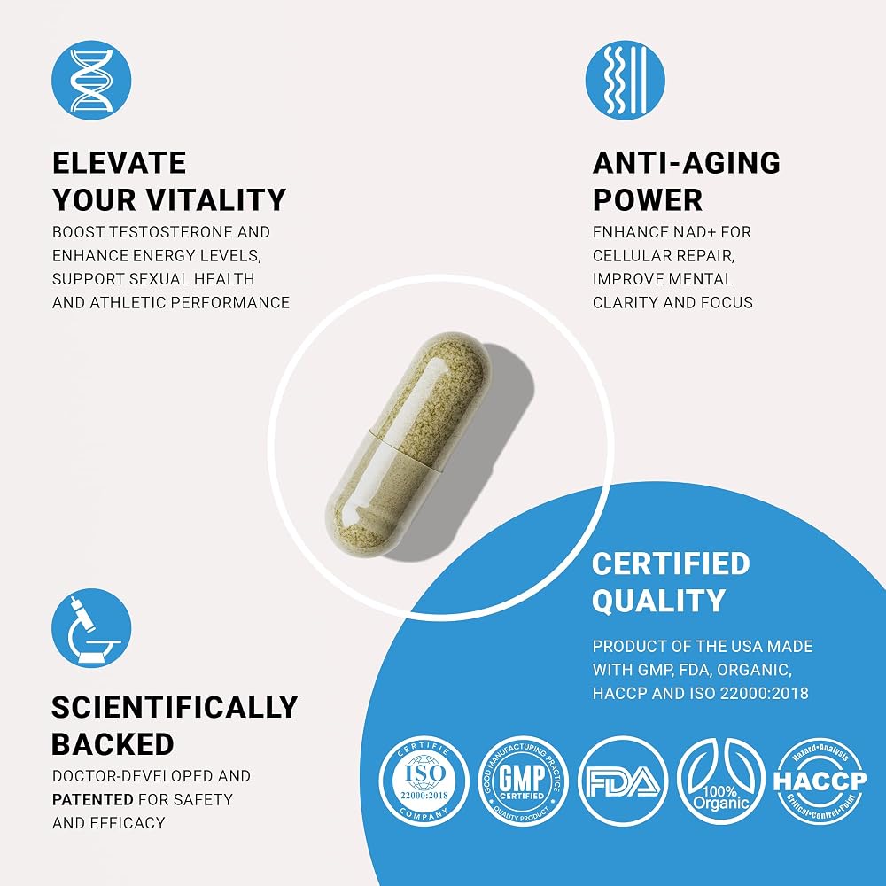 Cellregen NAD HIM NAD Supplement Nicotinamide Riboside - 90 Capsules - image 3