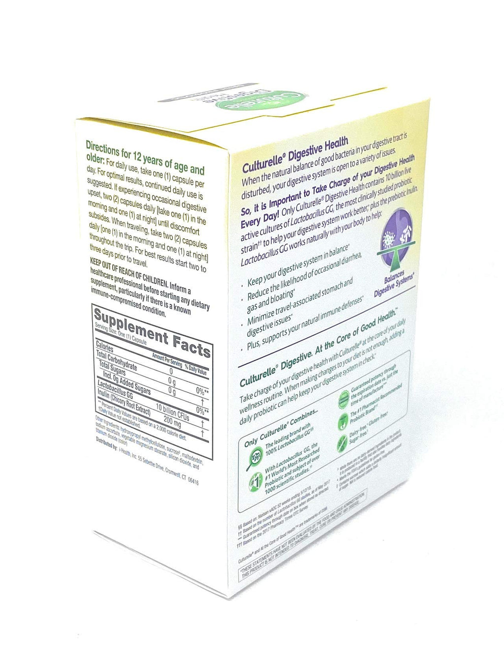Culturelle Digestive Health Probiotic - 80 Capsules - image 4