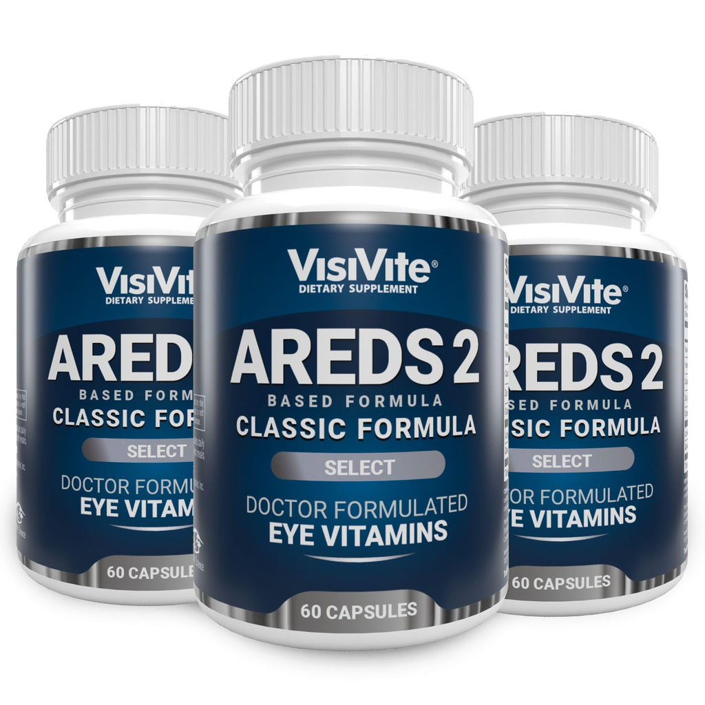 VisiVite AREDS 2 Select Eye Vitamins Macular Support - 60 Capsules