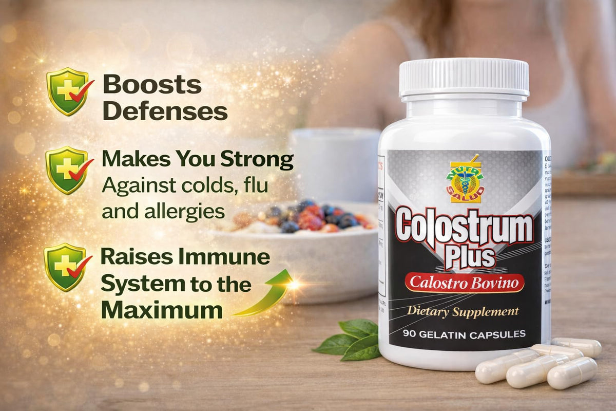 Nutrisalud Products Bovine Colostrum Capsules - 90 Count - image 4