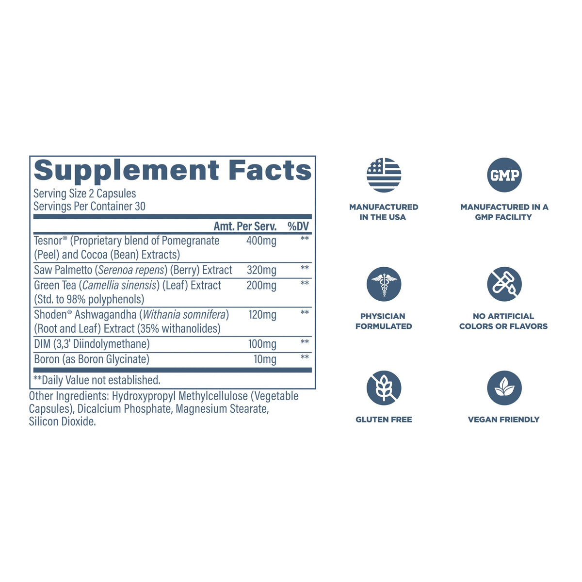 Revive MD DIM Supplement for Men – Hormone Balance - 60 Vegetarian Capsules - image 6
