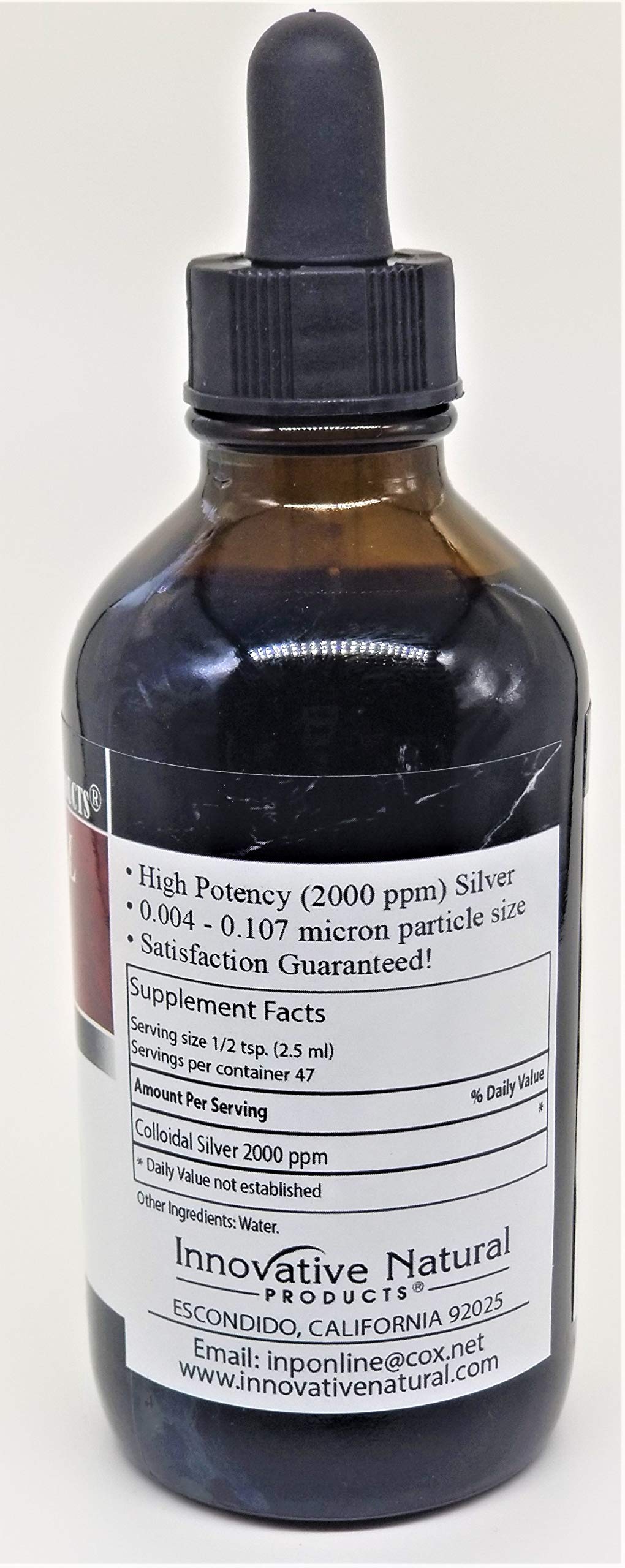 Innovative Natural Products Colloidal Silver 2000 PPM - 2 Fl Oz - image 4