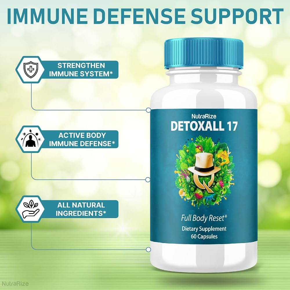 NutraRize DetoxAll 17 Dietary Supplement - 120 Capsules - image 5