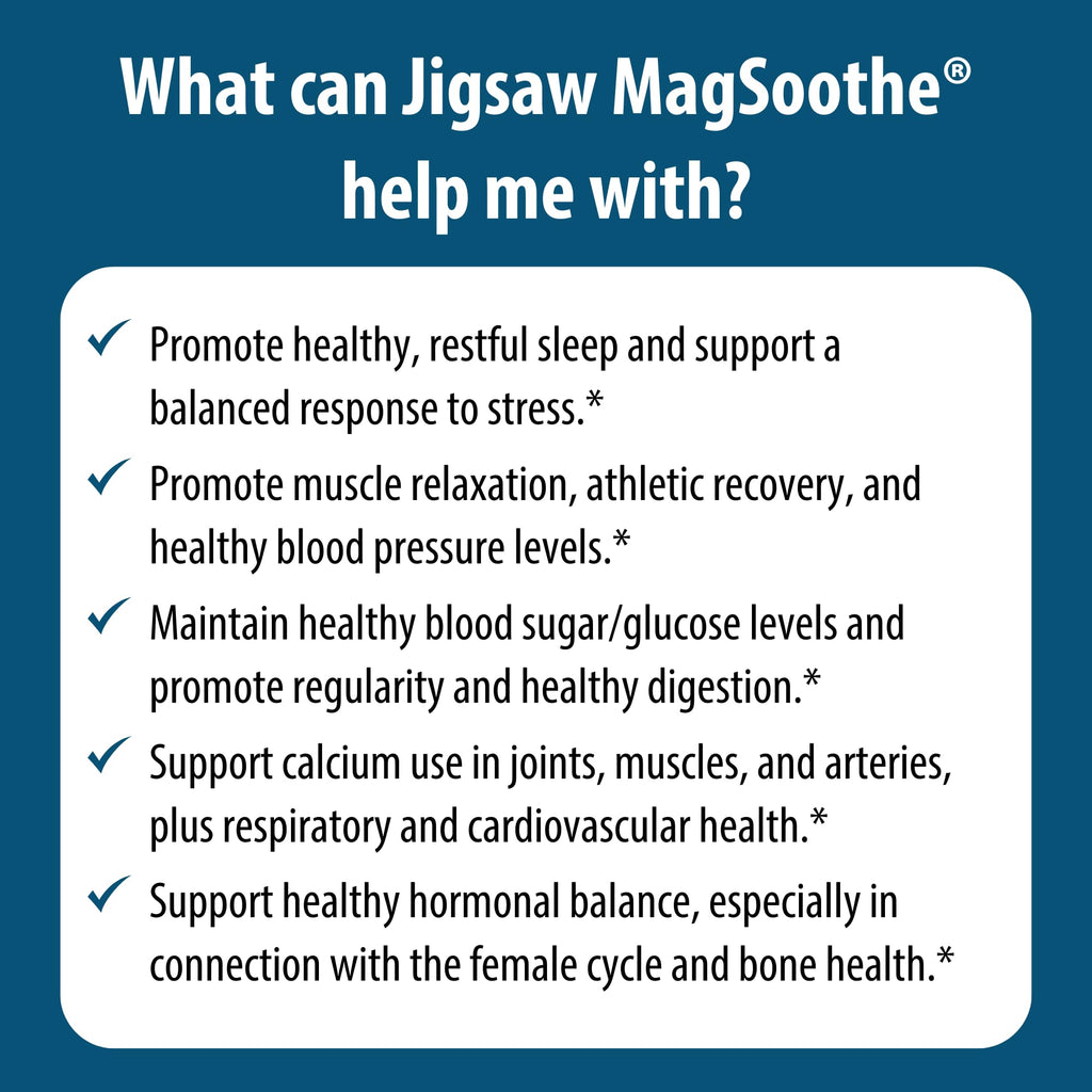 Jigsaw Health MagSoothe Magnesium Glycinate Powder - 60 Servings - image 7