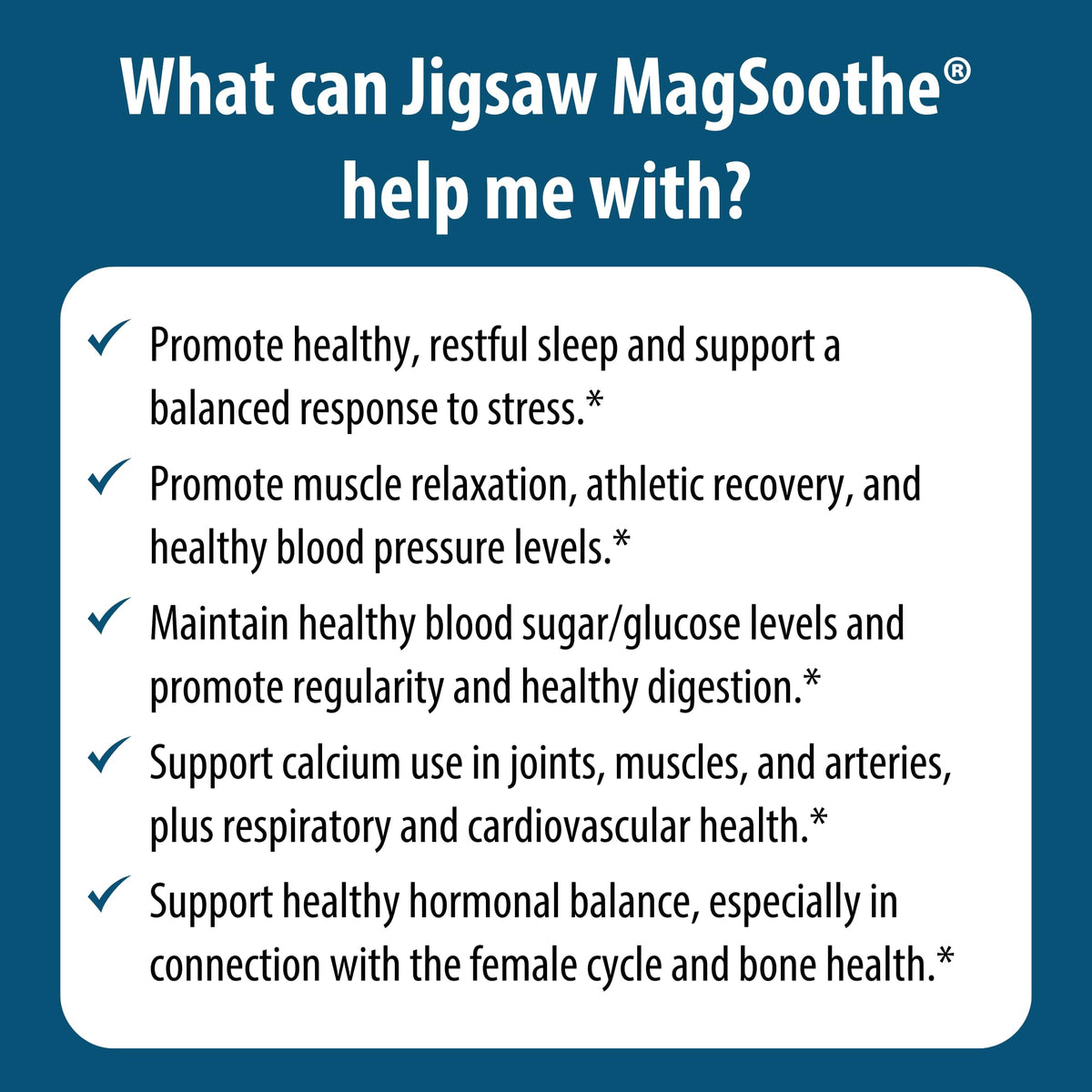 Jigsaw Health MagSoothe Magnesium Glycinate Powder - 60 Servings - image 7