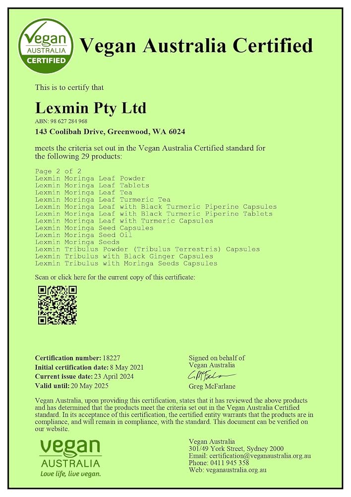 Lexmin Moringa Leaf Tablets - 200 Tablets - image 2