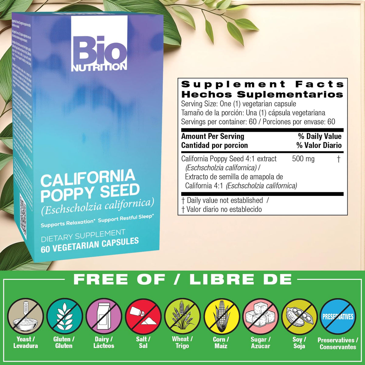 Bio Nutrition See Packaging