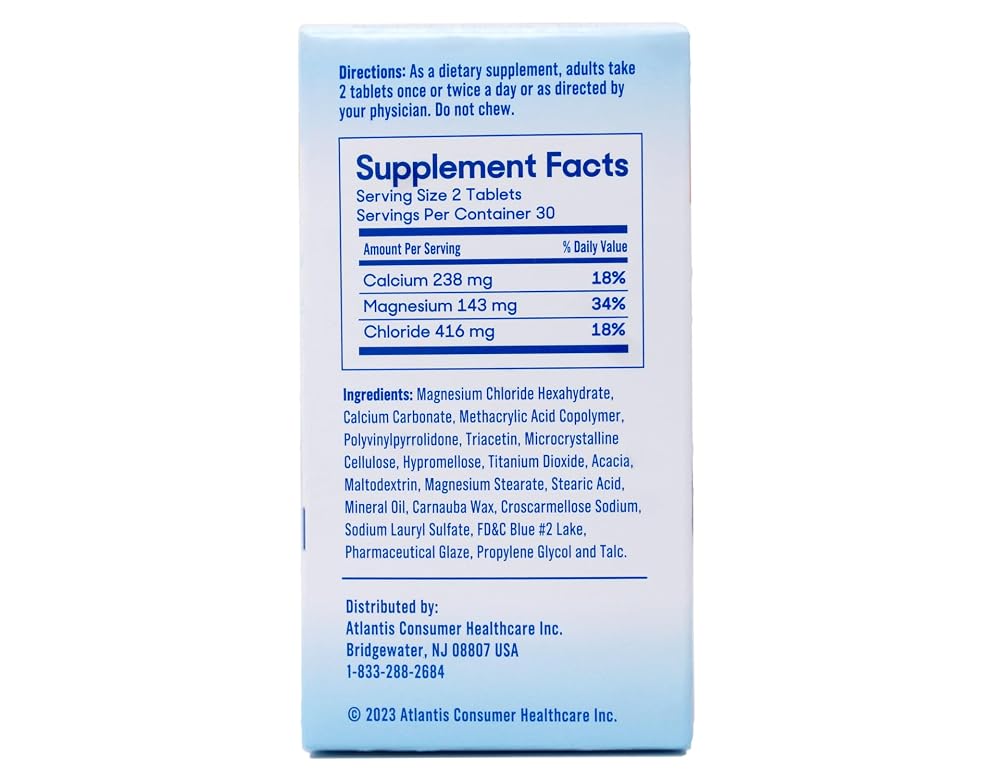 Purdue Slow-Mag Magnesium Chloride with Calcium - 60 Tablets - image 4