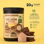 Earth Fed Muscle Keystone Plus Collagen Peptides Powder - Full