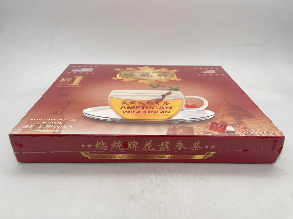 President Brand American Wisconsin Ginseng Tea - 30 Teabags - image 5