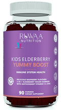 RUWAA NUTRITION Sambucus Elderberry Gummies for Kids with Zinc