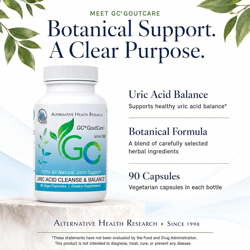 Alternative Health Research GC GoutCare & Friendly Fighters Probiotic - image 3