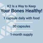 Life Extension Mega Vitamin K2 45 mg - 30 Capsules - image 5